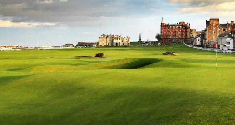 The Old Course in Saint Andrews