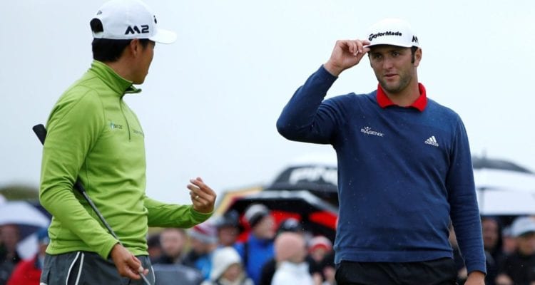 Daniel Im and Jon Rahm