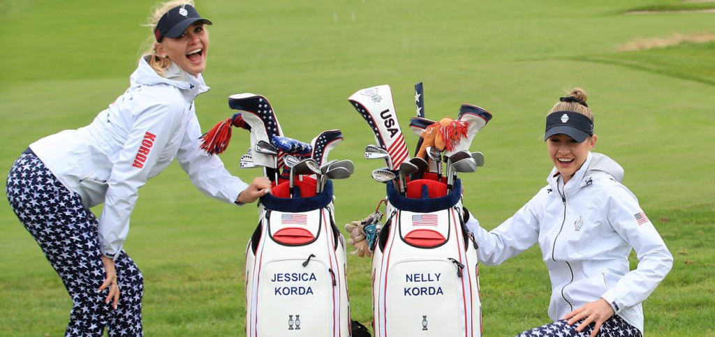 Jessica and Nelly Korda will become the first siblings in history to repres...
