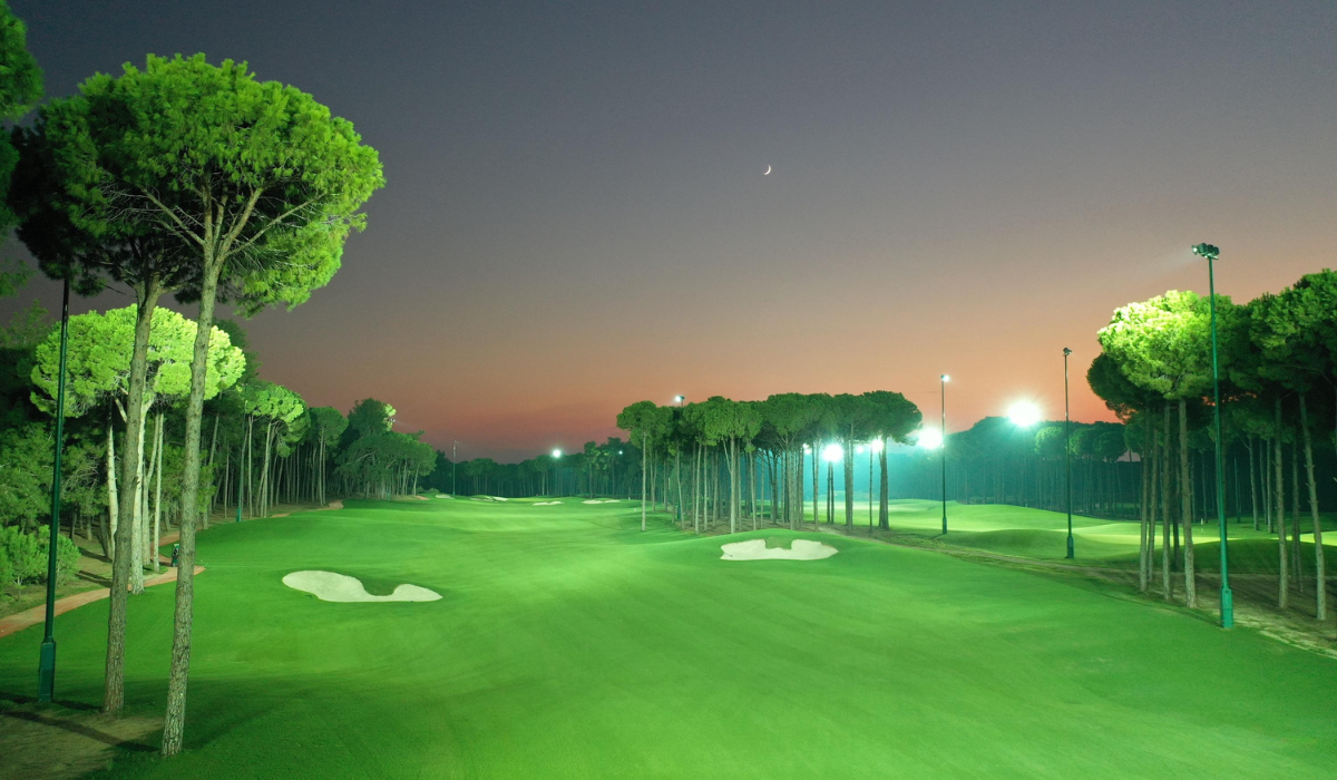 Night Golf at Carya Golf Club