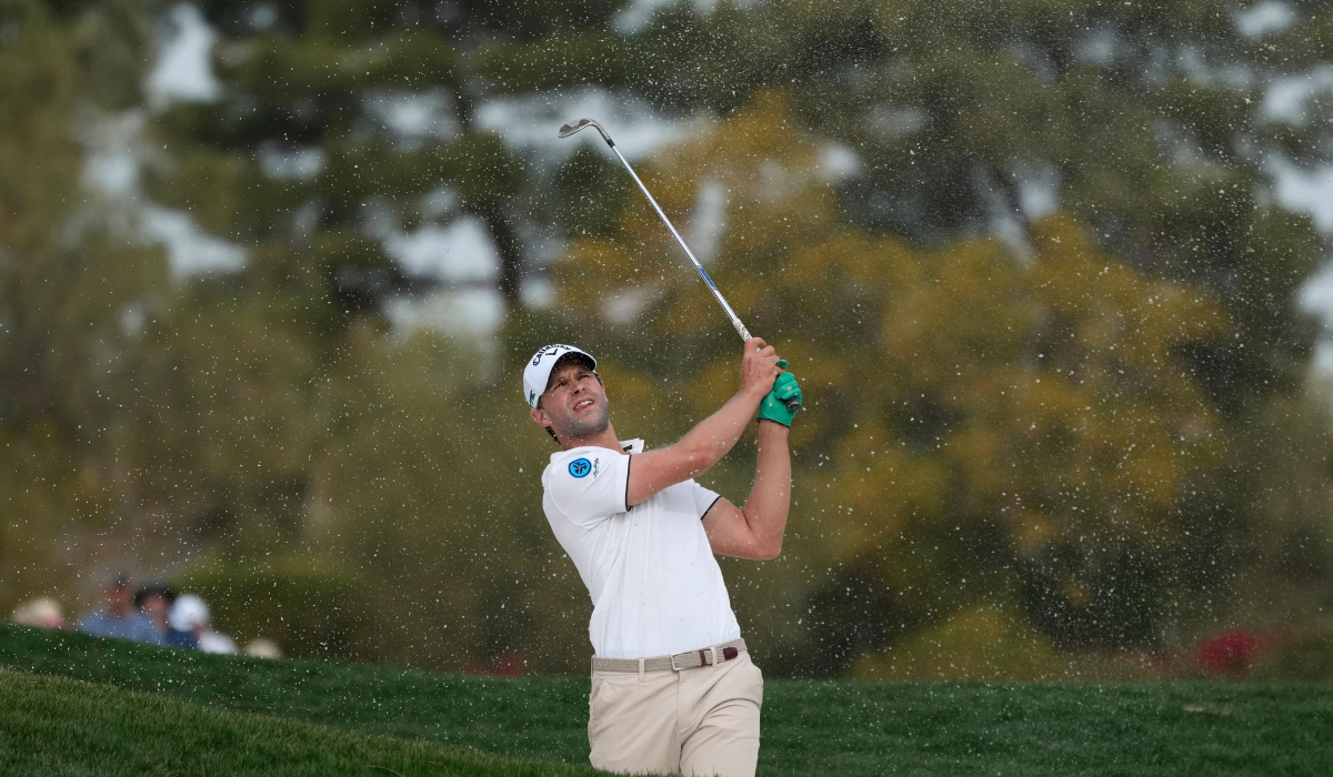 Thomas Detry Playing Golf