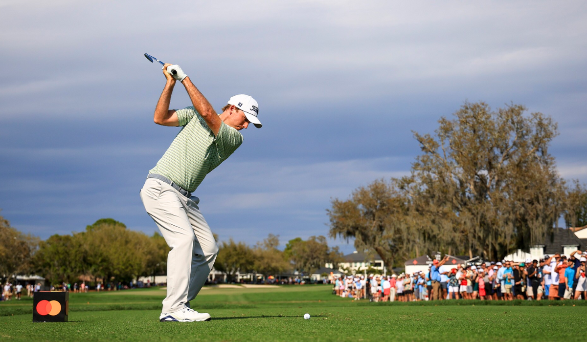 Russell Henley Playing Golf