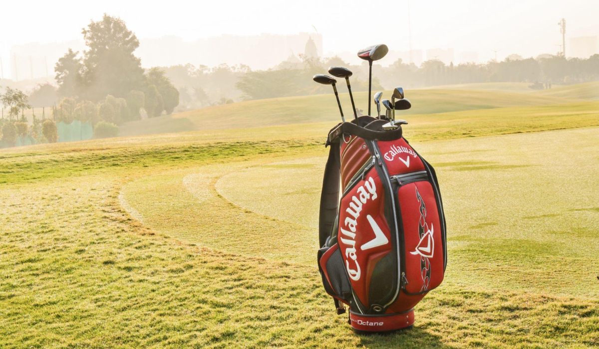 Golf Bag with Clubs