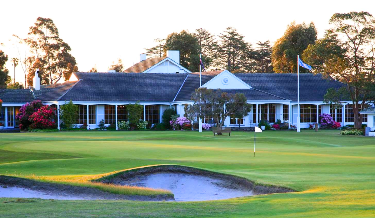 Kingston Heath's Clubhouse