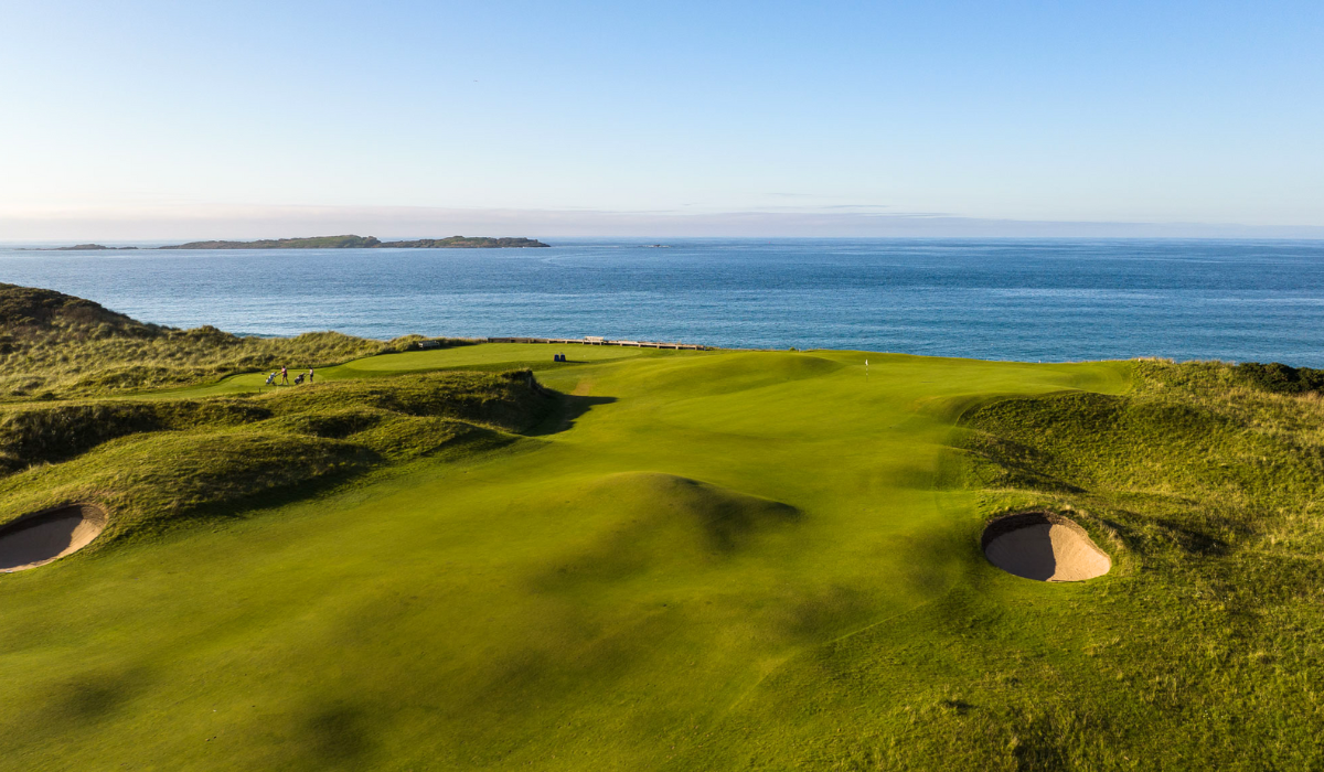 the Dunluce Links' White Rocks
