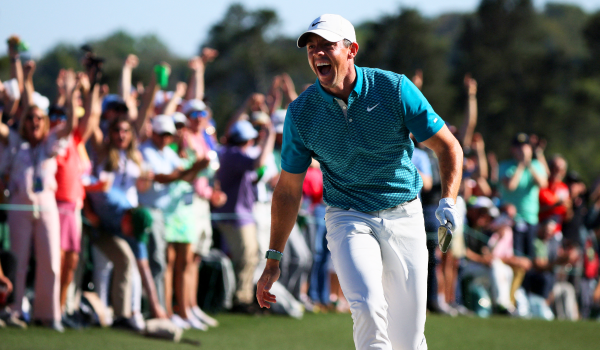Rory McIlroy at Augusta