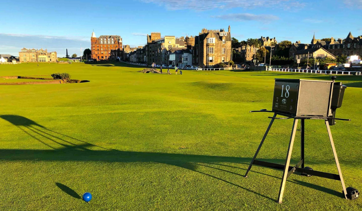 18th hole at St Andrews