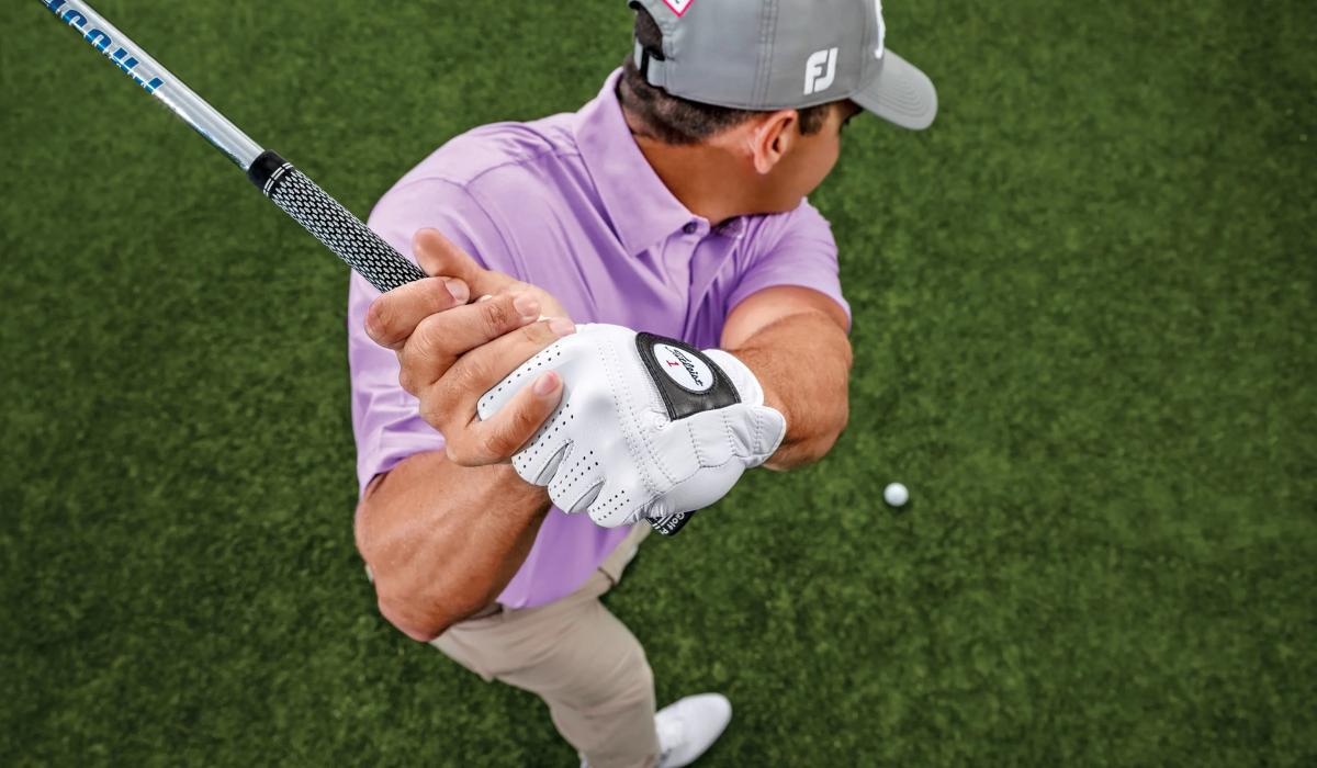 Golfer with Gloves