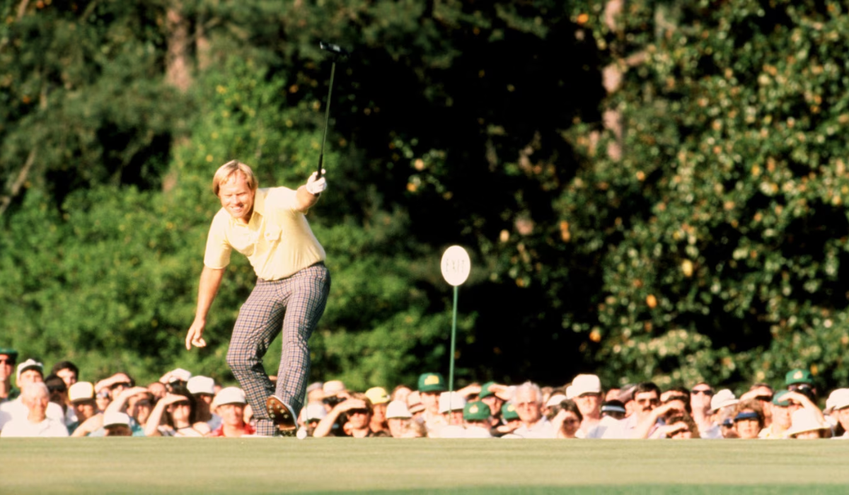 Jack Nicklaus at Masters 1986