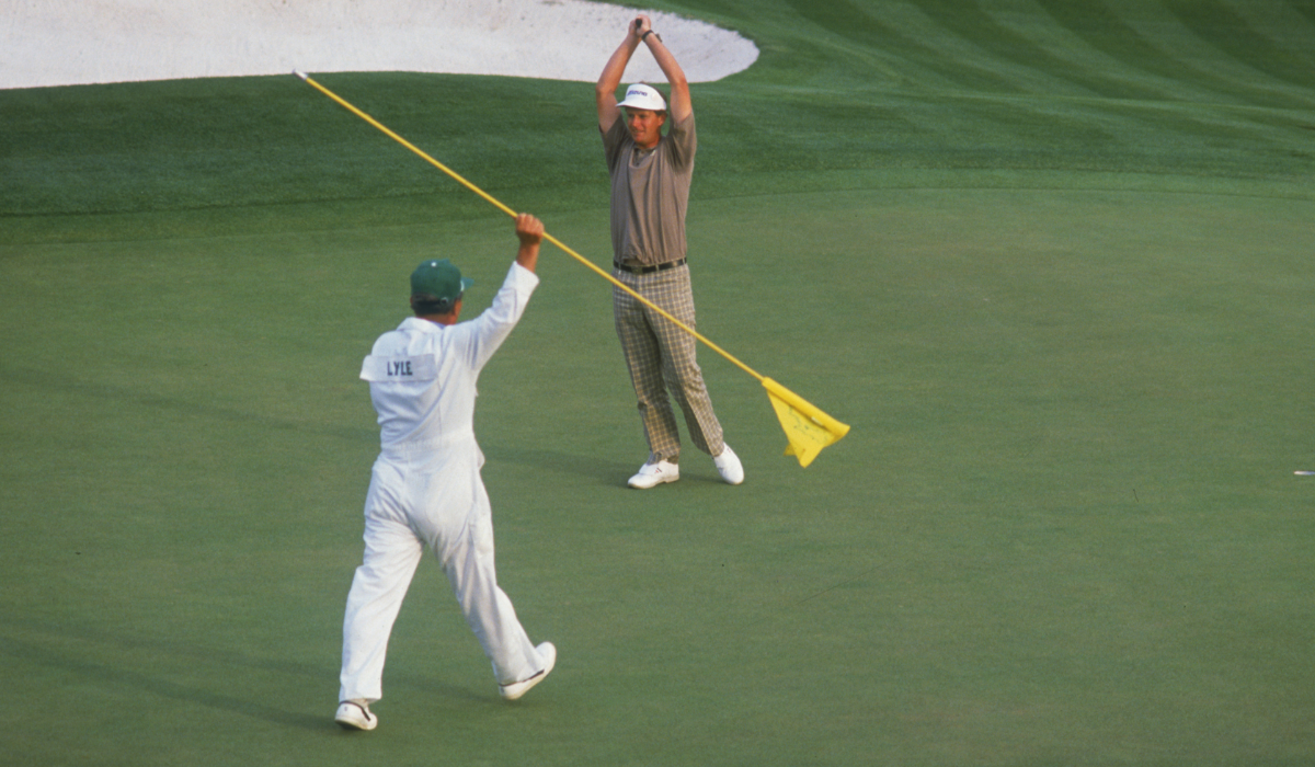 Sandy Lyle at Masters 1988