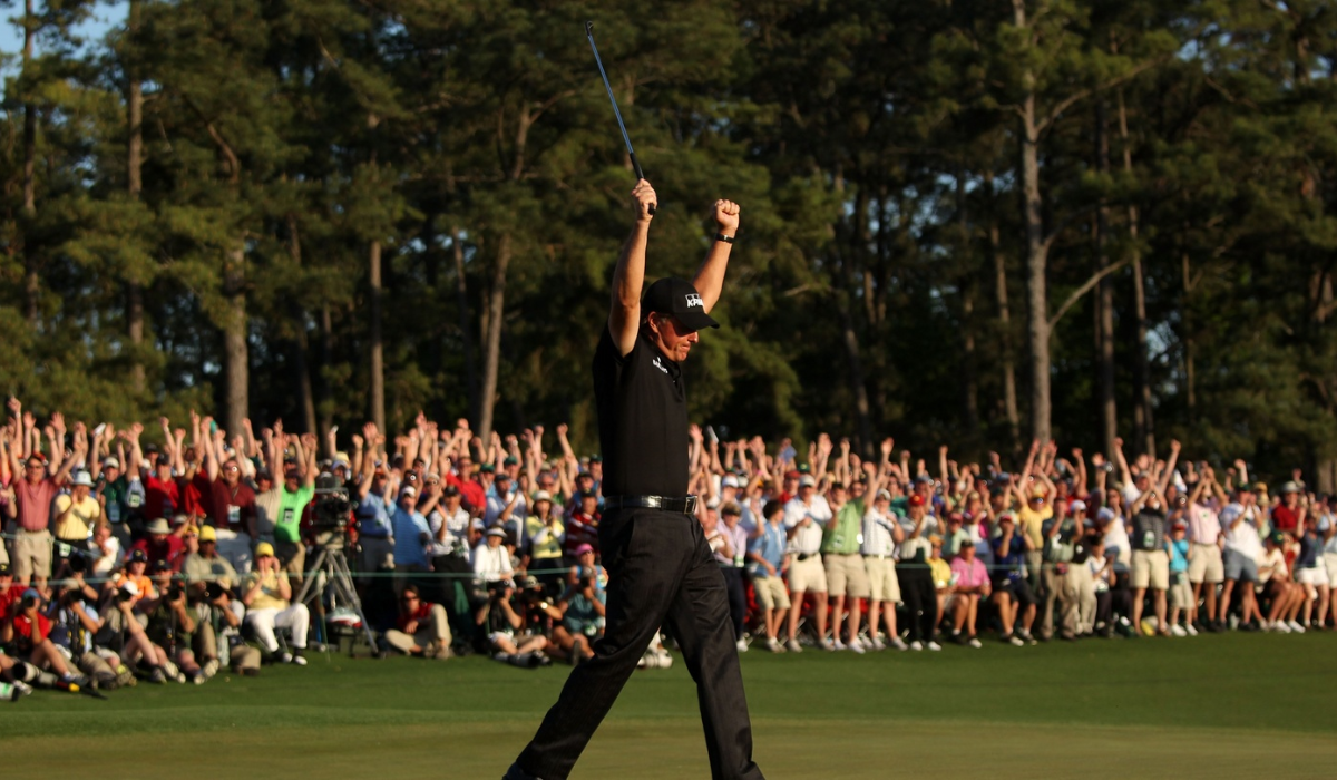 Phil Mickelson at Masters 2010