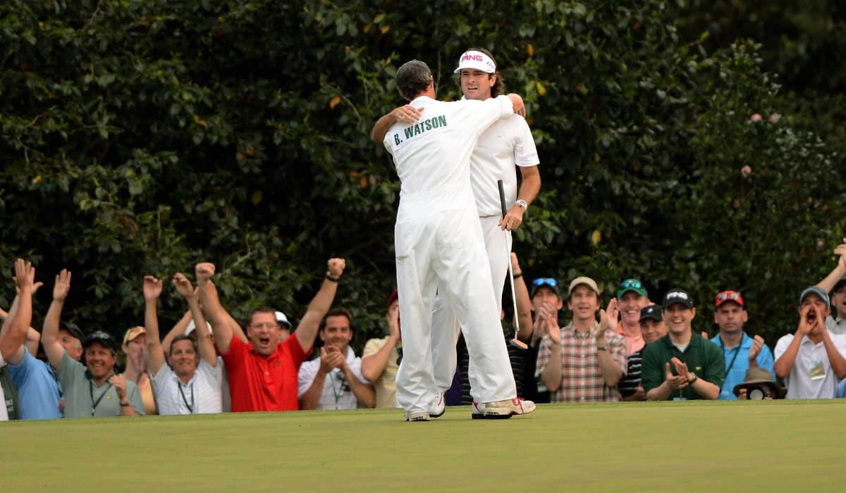 Bubba Watson at Masters 2012