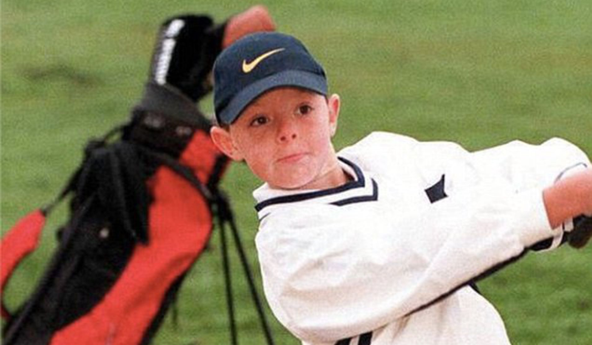 Young Rory McIlroy