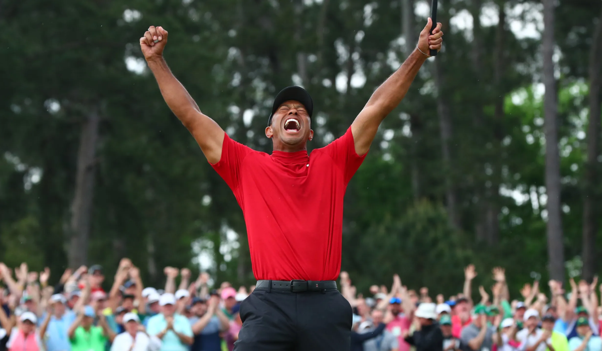 Tiger Woods at Masters 2019