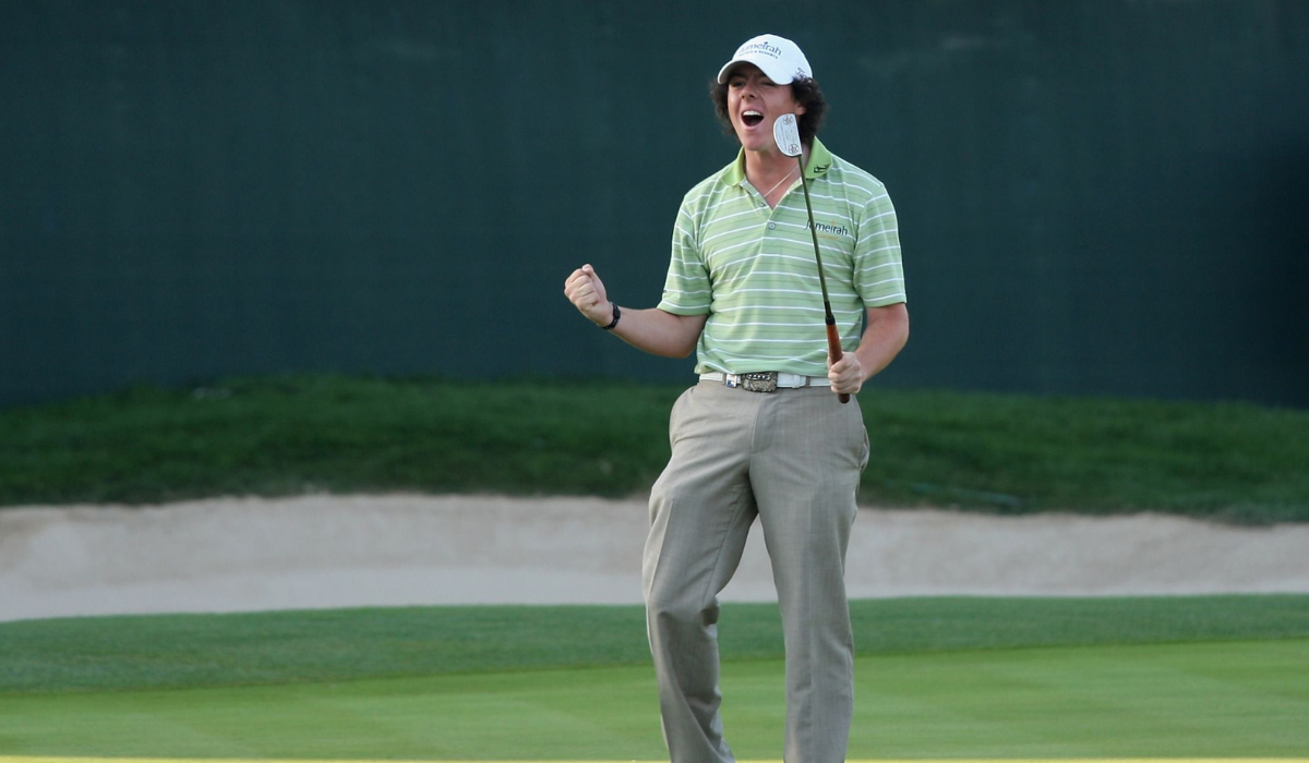 Rory McIlroy at 2009 Dubai Desert Classic