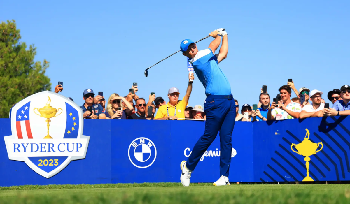 McIlroy at the 2023 Ryder Cup