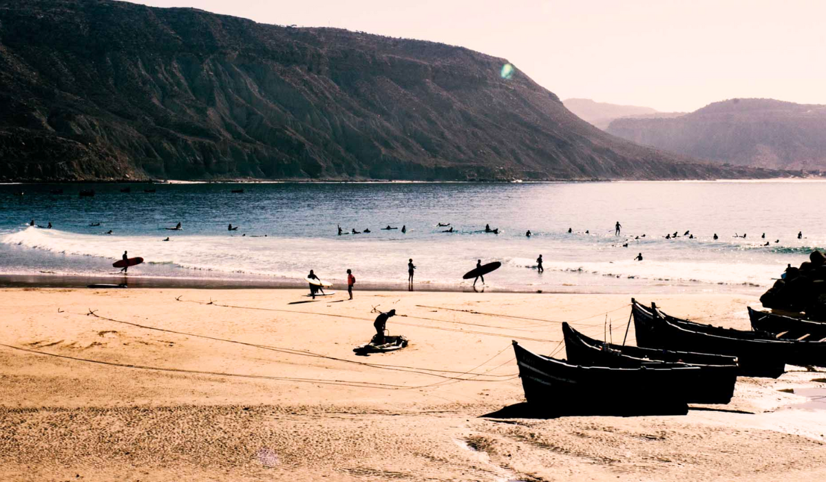 Taghazout Surfing