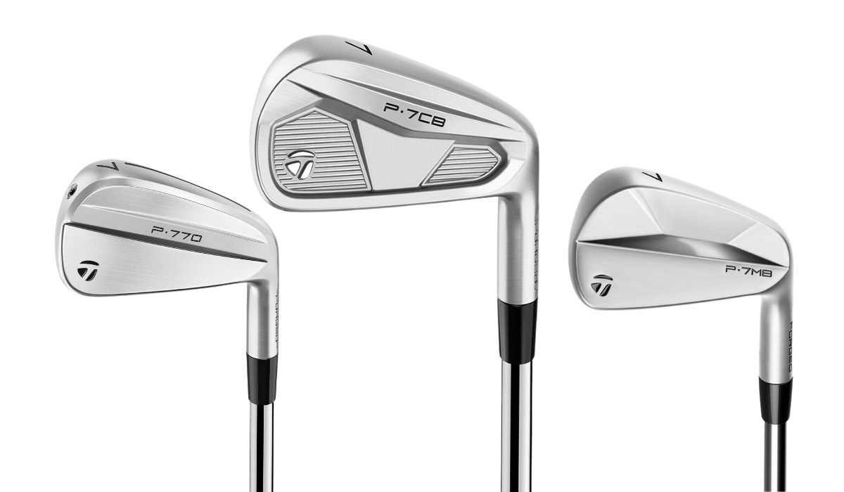 TaylorMade P-770 (23) Buy here, TaylorMade P-7CB, TaylorMade P-7MB (23) Irons