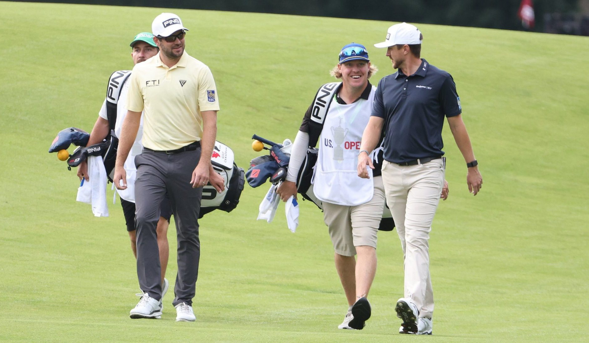 Golfers at the Golf Course
