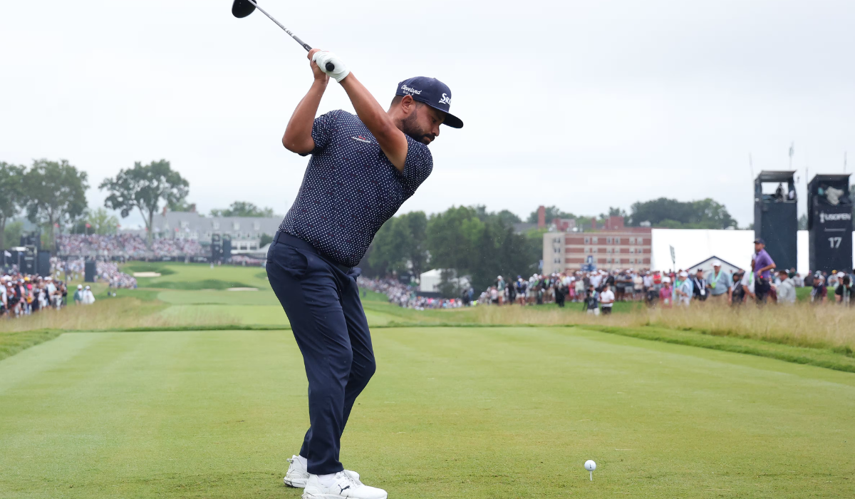 J.J. Spaun at U.S. Open