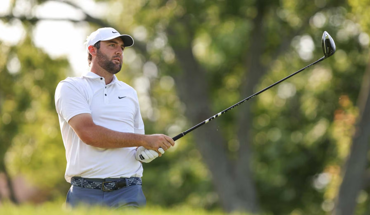 Scheffler at Memorial Tournament 