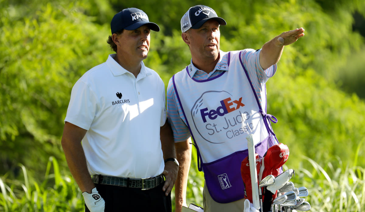 Caddie with Golfer