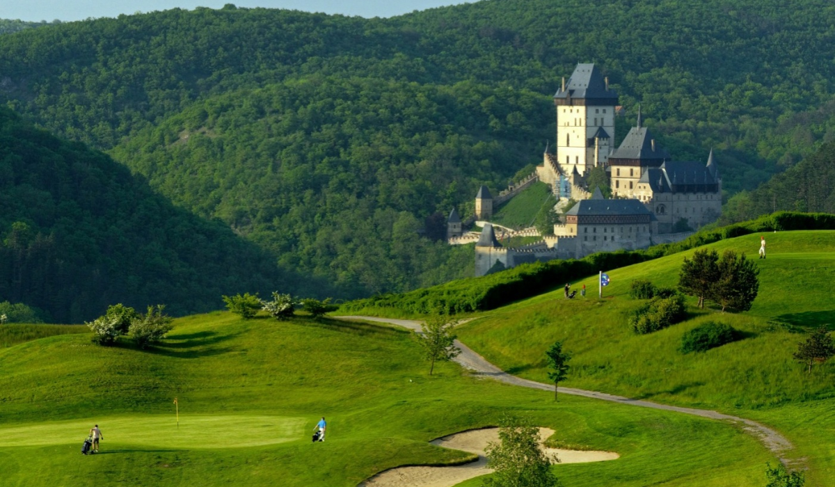 Golf course in Czech Republic