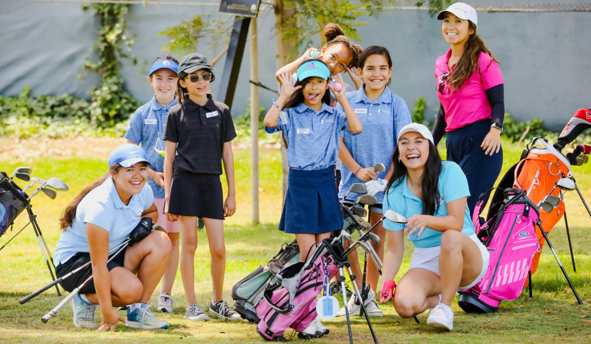 Junior Women Golfers