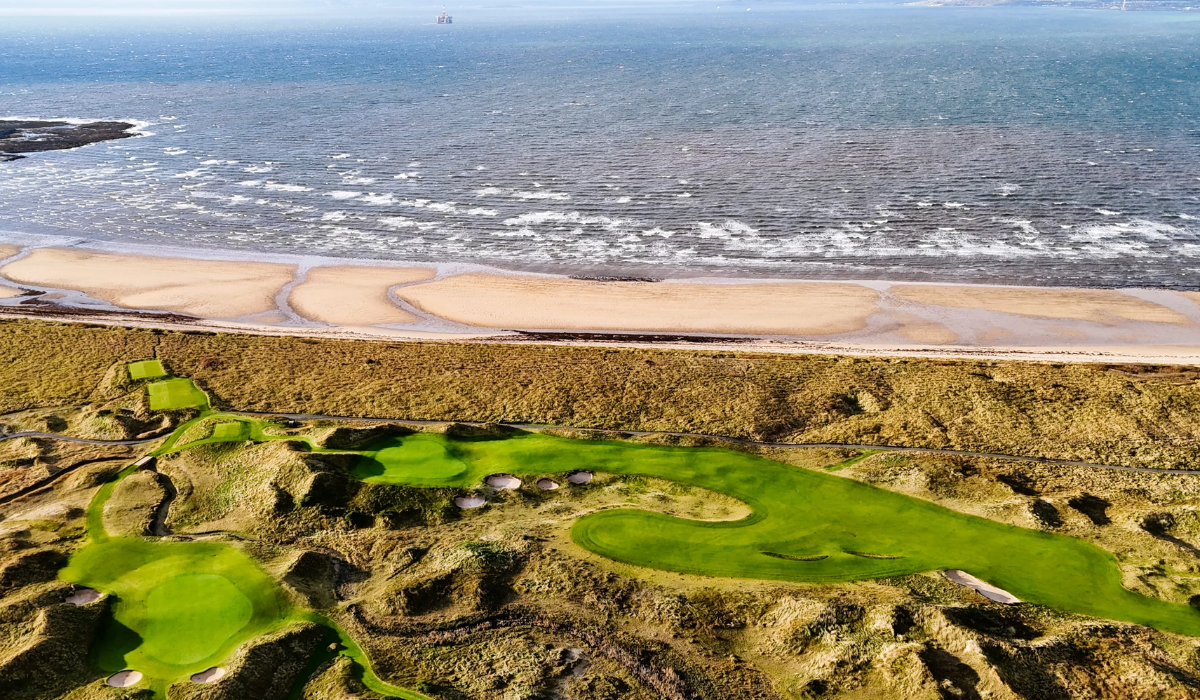 Dumbarnie Links in Scotland