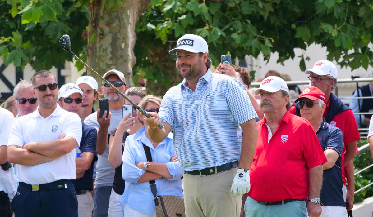 Victor Dubuisson Wins the Biarritz Cup Victor Dubuisson Playing Golf at Biarritz Cup