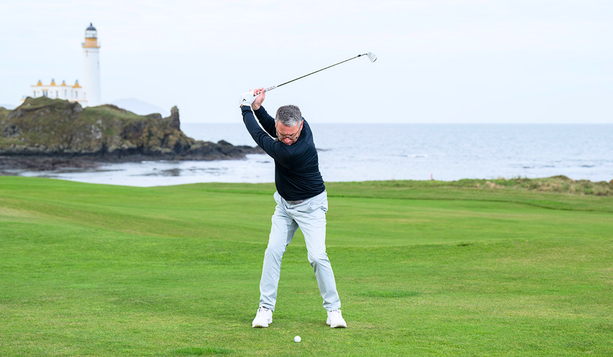 Golfer Playing Golf