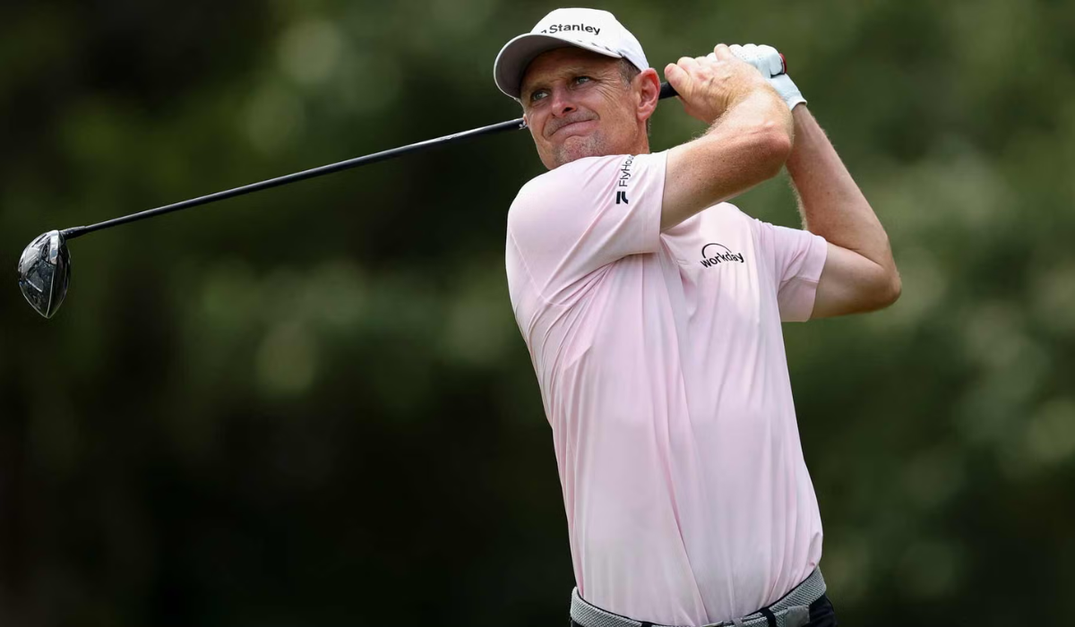 Justin Rose at 2025 FedEx St. Jude Championship