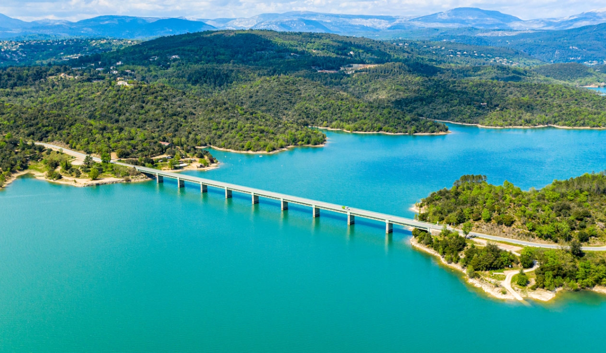 Lake Saint-Cassien