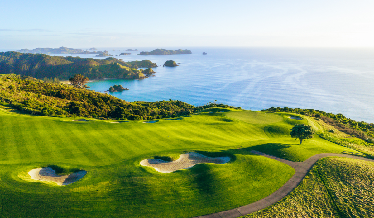 Island Golf Around the Globe: Where Nature Meets the Fairway Kauri Cliffs
