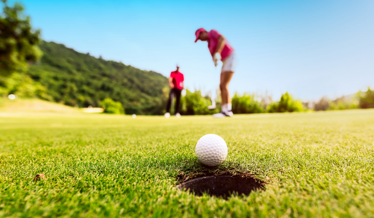 Golfer Playing Golf