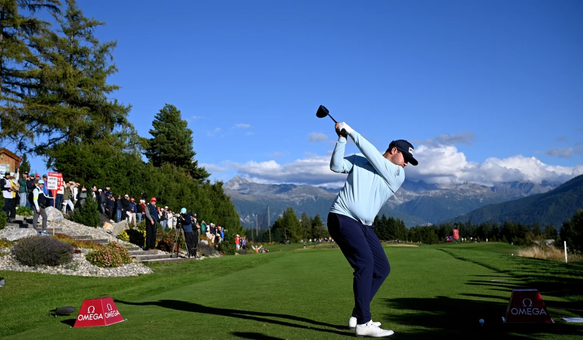 Thriston Lawrence at the 2025 Omega European Masters