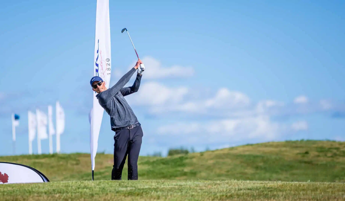 Golfer Playing Golf