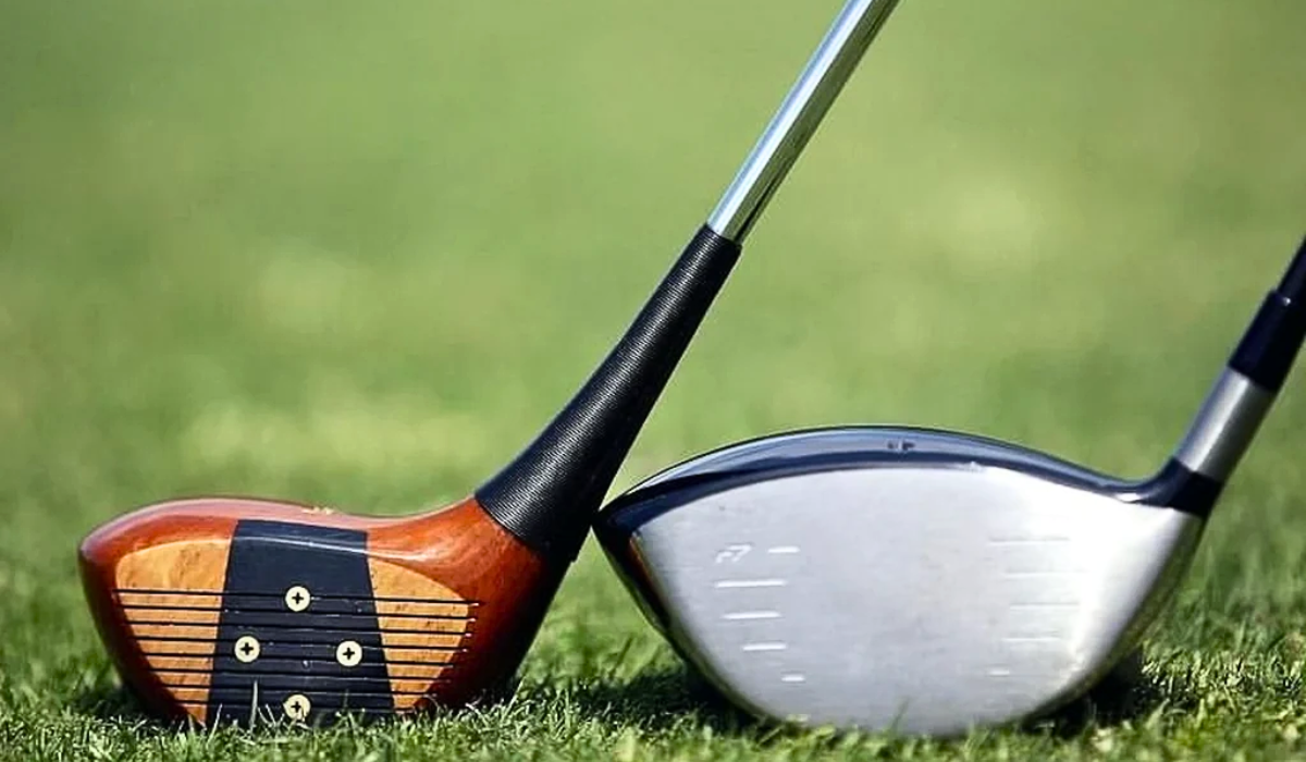 Hickory Club and a Modern Driver,