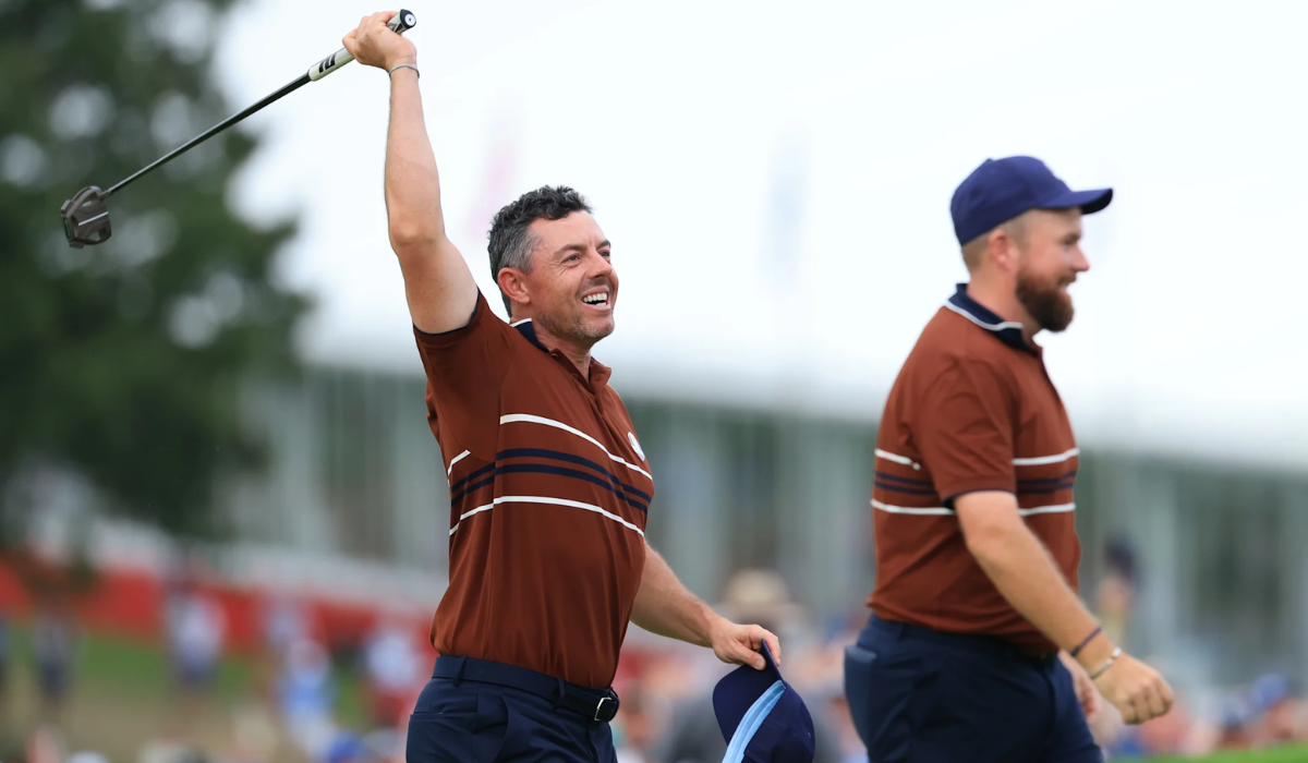 Rory McIlroy at Ryder Cup