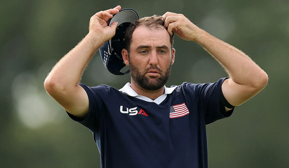 Scottie Scheffler ar 2025 Ryder Cup