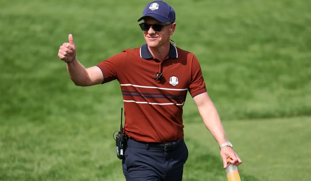 Luke Donald at Ryder Cup