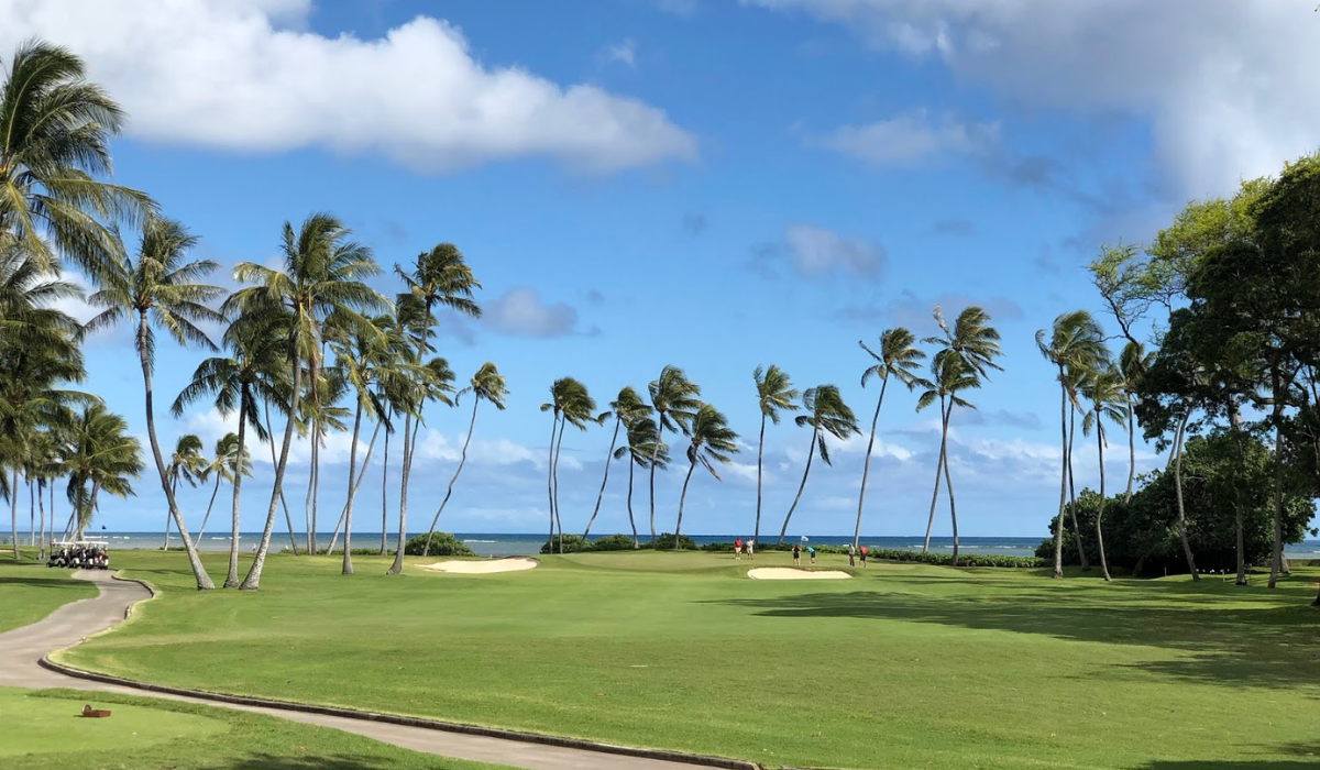 Golfing in the Hawaiian Islands