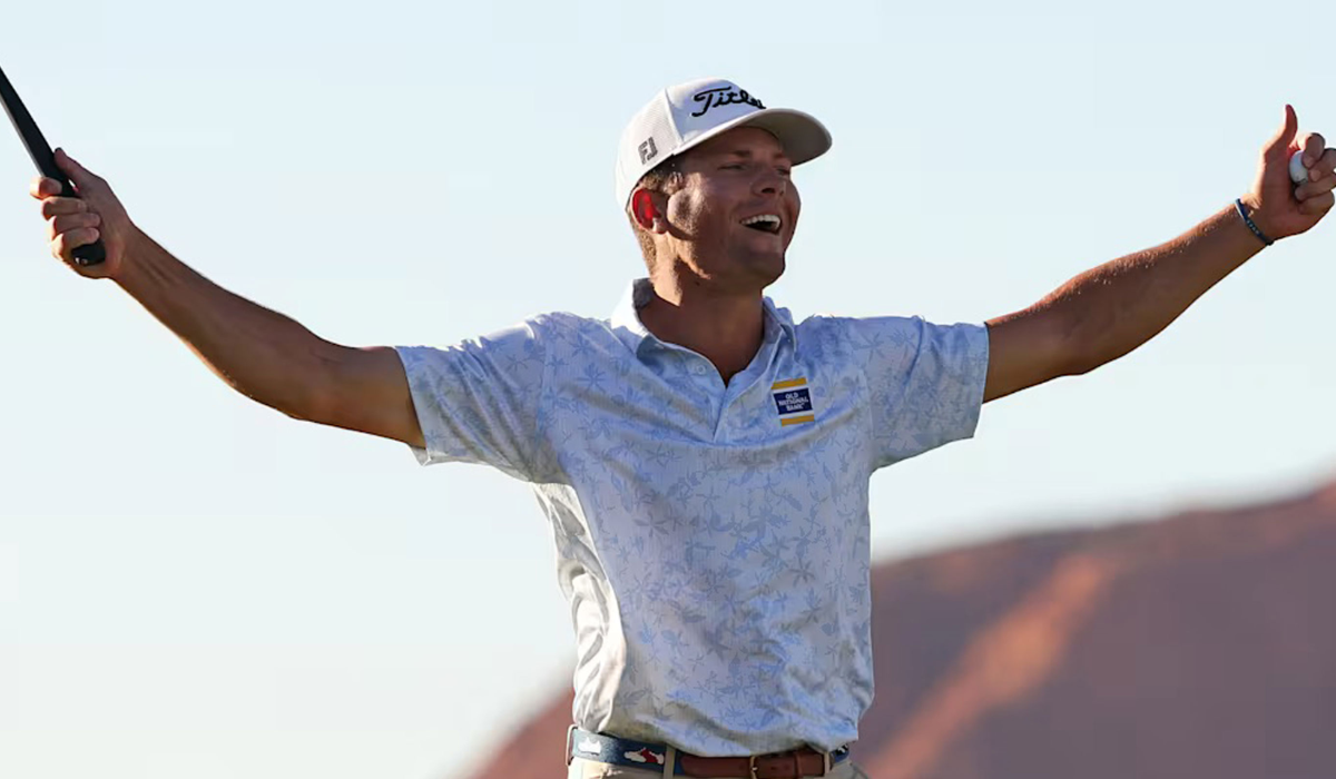 Michael Brennan at the Bank of Utah Championship