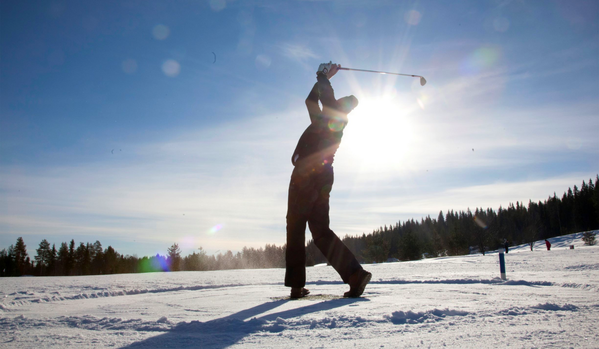 Snow Golf