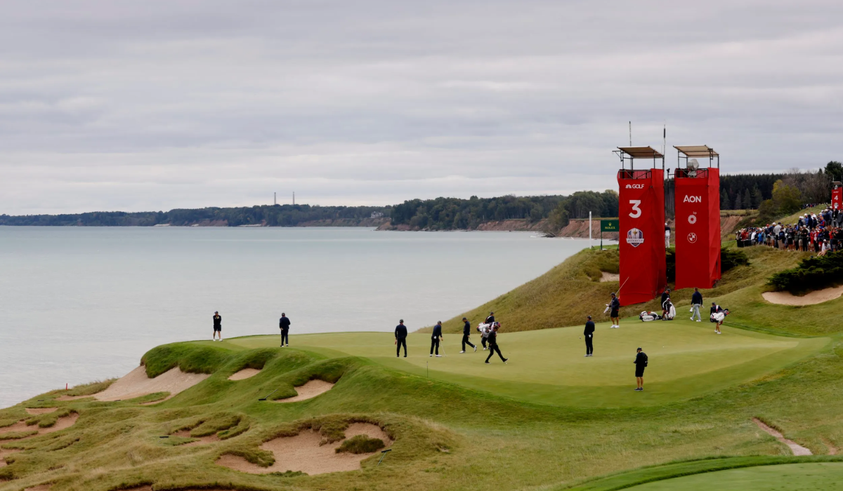 Ryder cup at Whistling Straits 2021