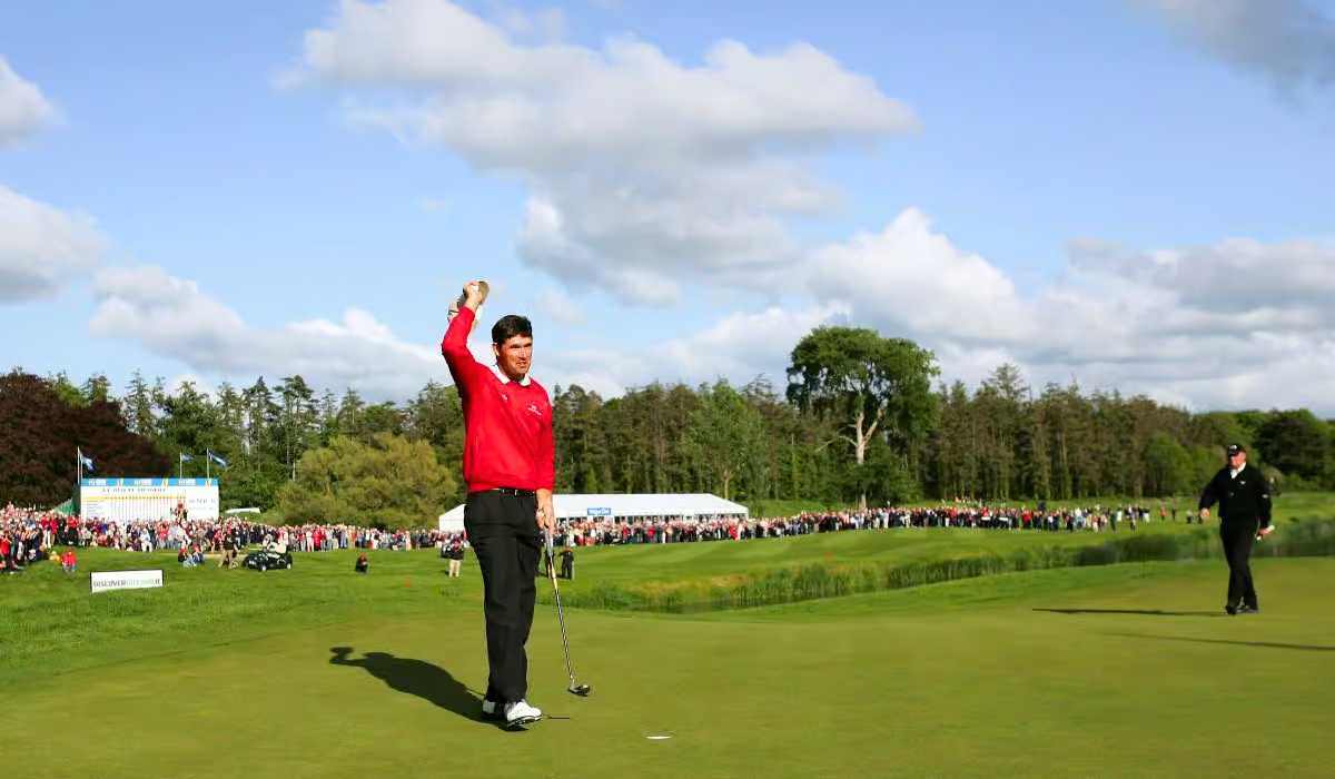 Pádraig Harrington at the 2007 Irish Open at Adare Manor