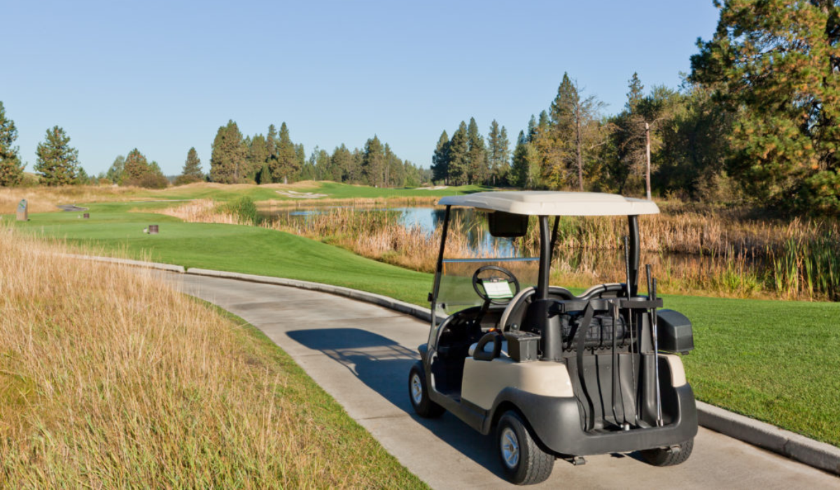 Golf Course with Native Grasses