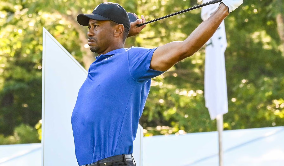 Golfer Stretching for Recovery