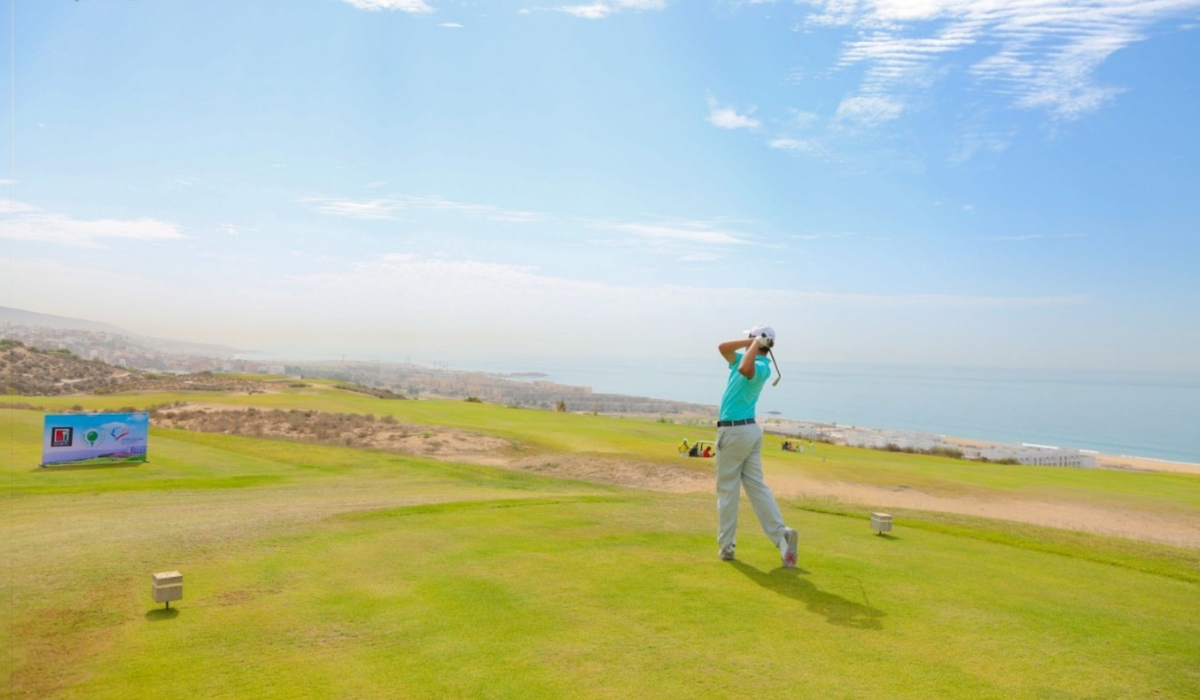 Golfer in Agadir