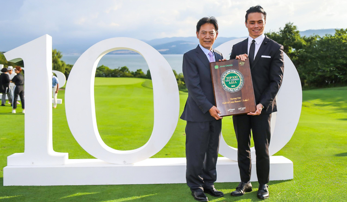 Spring City Golf & Lake Resort's Award